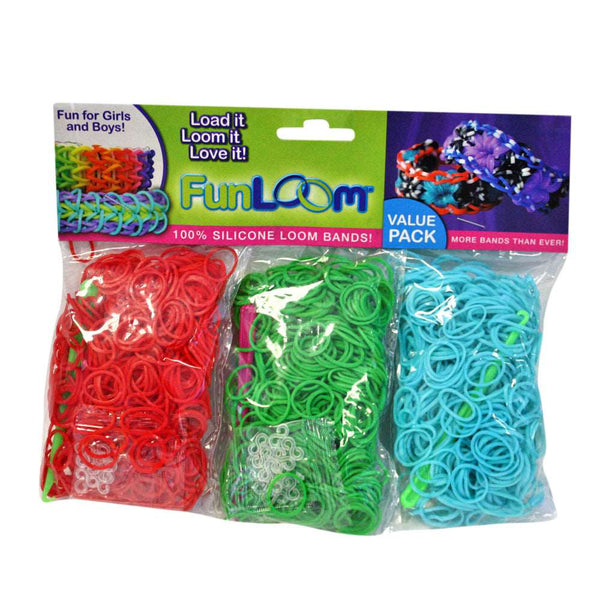 Little Bambino Blue Shield Kids Glasses Assorted + Fun Loom Rubber Band Weaving Kit