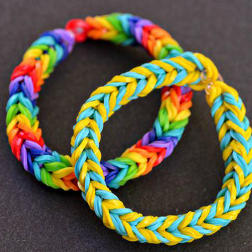 Little Bambino Blue Shield Kids Glasses Assorted + Fun Loom Rubber Band Weaving Kit