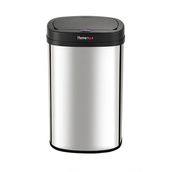 NEW Homemax 50L Sensor Bin Silver