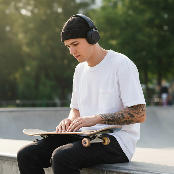 Polaroid Digital Hybrid Noise Cancelling Bluetooth Headphone