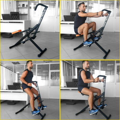 Total Crunch Full Body Workout System – Compact Bodyweight Home Gym
