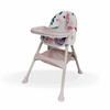 Little Bambino Foldable Highchair - Pink Patterned