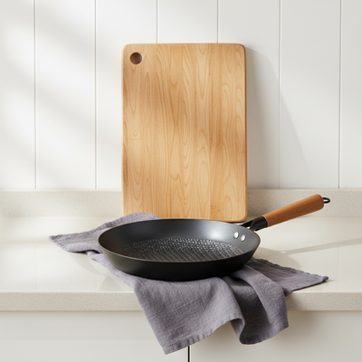 Royal Diamond Cast Iron Frying Pan 24cm