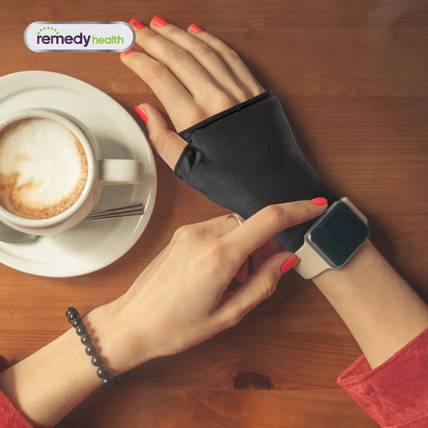 Remedy Health Gel Velcro Knee Wrap + Gel Wrist Wrap + Gel Sock