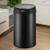 HomeMax 30L Black Sensor Bin Round