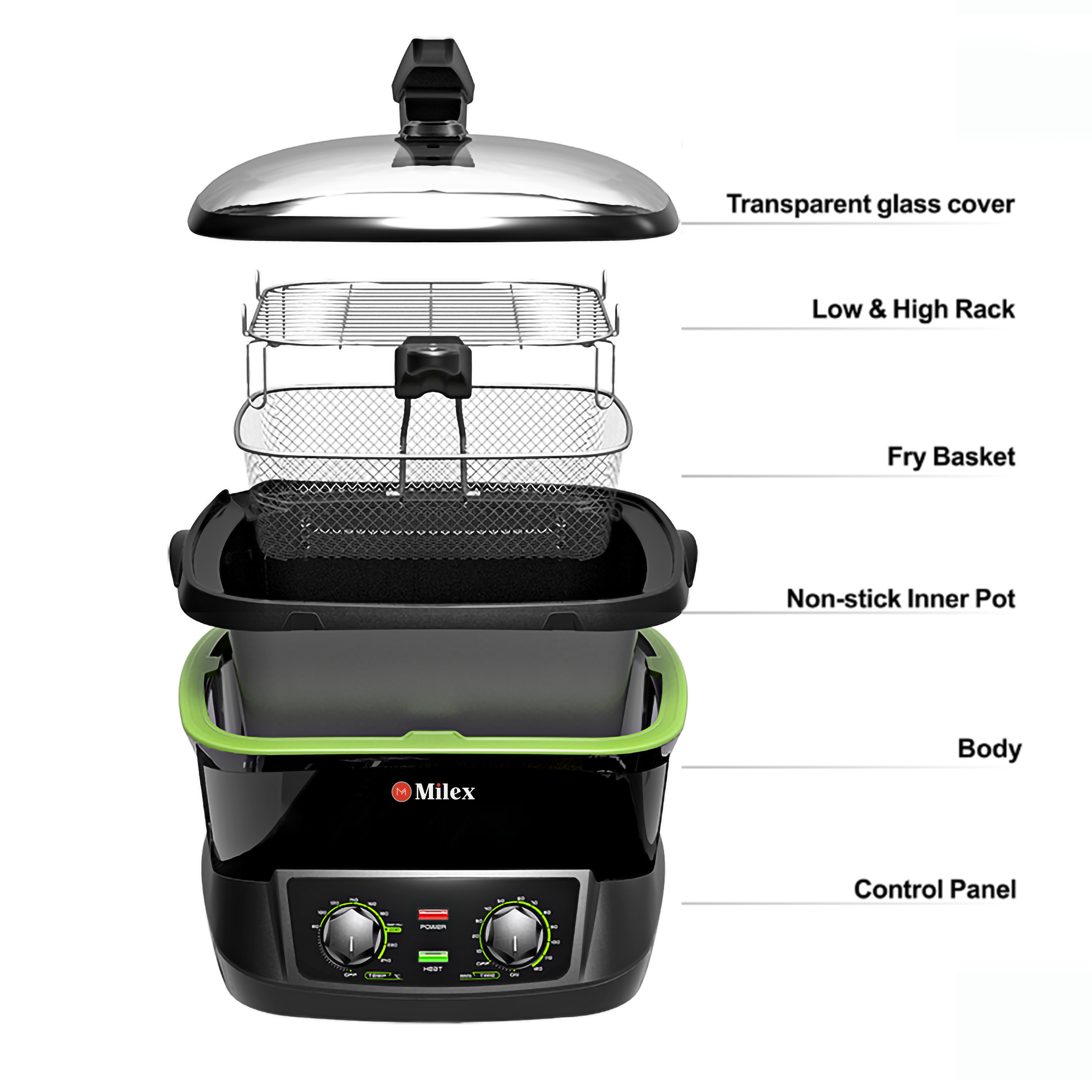 Milex Wonder Chef 18 In 1 Multi Cooker Master Homemark