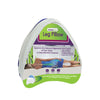 Remedy Health Unisex Gel Slippers - Blue + Remedy Health Contour Leg Pillow