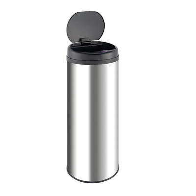 Homemax 50L Round S/S Sensor Bin