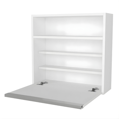 Amoire Violin Laptop Desk White