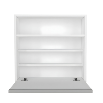Amoire Violin Laptop Desk White