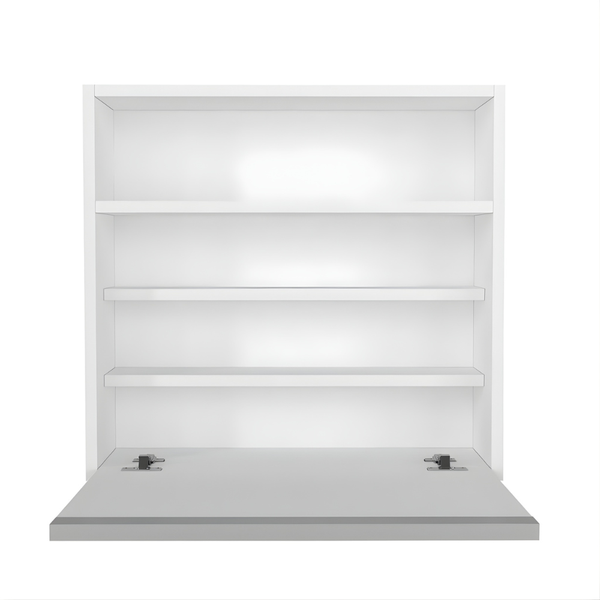 Amoire Violin Laptop Desk White