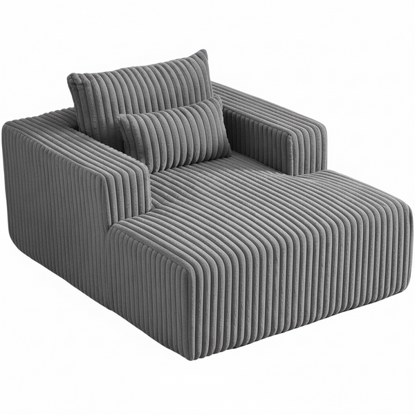 Armoire 1 Seater Couch | Grey