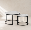 Armoire Coffee Table Set | White or Black