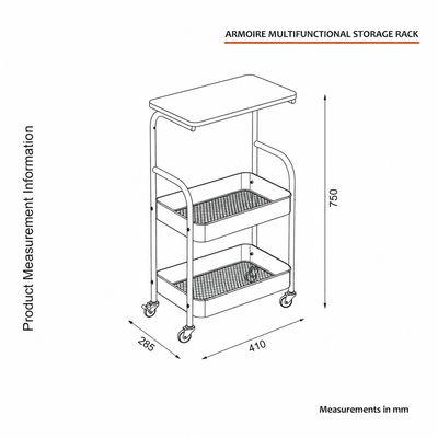 Armoire Sofa Side Table + Armoire Multifunctional Storage Rack Bundle