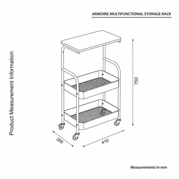 Armoire Sofa Side Table + Armoire Multifunctional Storage Rack Bundle