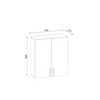 Armoire Benito Laundry Cabinet White