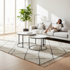 Armoire Coffee Table Set | White