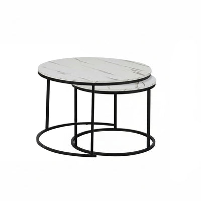 Armoire Coffee Table Set | White or Black