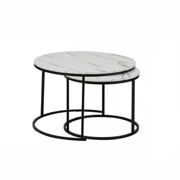 Armoire Coffee Table Set | White or Black