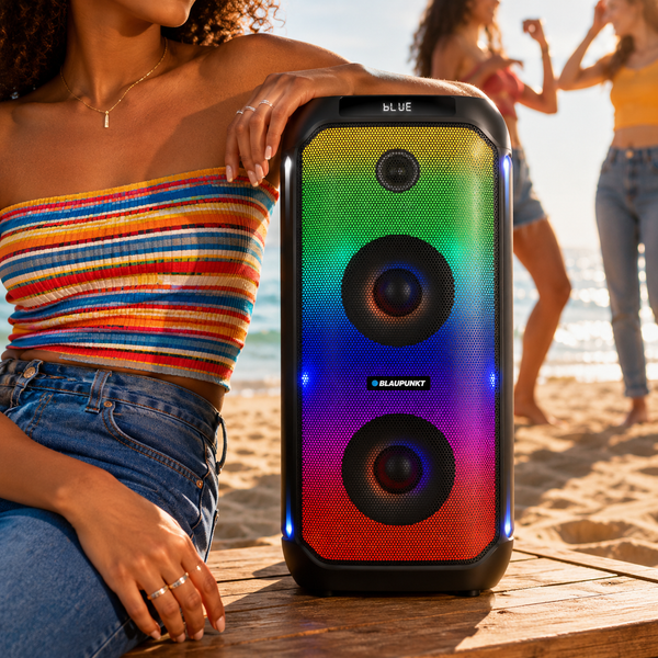 Blaupunkt Tingo 30W Party Speaker with Wired Mic