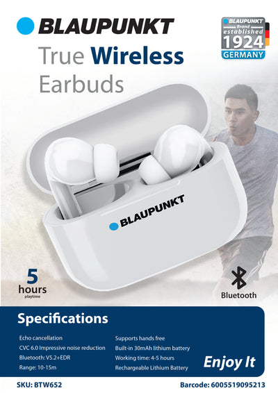 Blaupunkt True Wireless Earbuds - Homemark