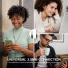 Blaupunkt Wired Earbuds – In-Ear Earphones with Built-in Microphone & 3.5mm Audio Jack