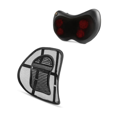Remedy Health Lumbar Joy + Igia Car and Home Massager Bundle