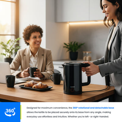 Blaupunkt Aqua 1.8L Cordless Kettle and Blaupunkt 2 Slice Toaster 650W Bundle