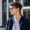 Blaupunkt Wired Earbuds – In-Ear Earphones with Built-in Microphone & 3.5mm Audio Jack