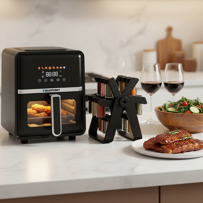 Blaupunkt 5L Digital Air Fryer + Homemax Spice Rack | LIMITED TIME