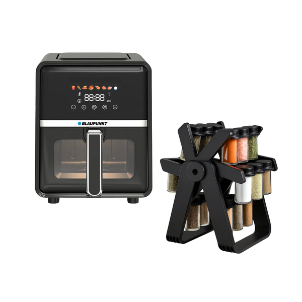 Blaupunkt 5L Digital Air Fryer + Homemax Spice Rack | LIMITED TIME
