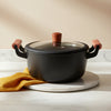 Royal Diamond Cast Iron Casserole 24cm