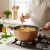 Copper Chef Non Stick 28cm Casserole Pot