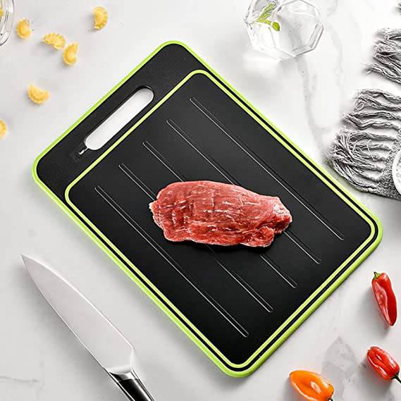 Homemax Kitchen Prep Set – 4-in-1 Chopping & Defrosting Board with NutriSlicer