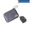 Mason Cable Organizer Bag Small | Grey + Polartec 65W PD Dual Port Charger with Cable