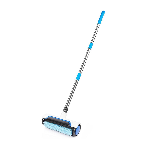 Floormax Carpet Roller Scrubber – Manual Carpet & Rug Cleaner with Dual Brushes