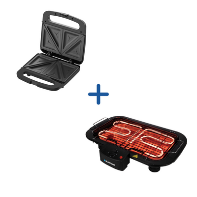 Blaupunkt Health BBQ Grill + Blaupunkt Snackwich Maker