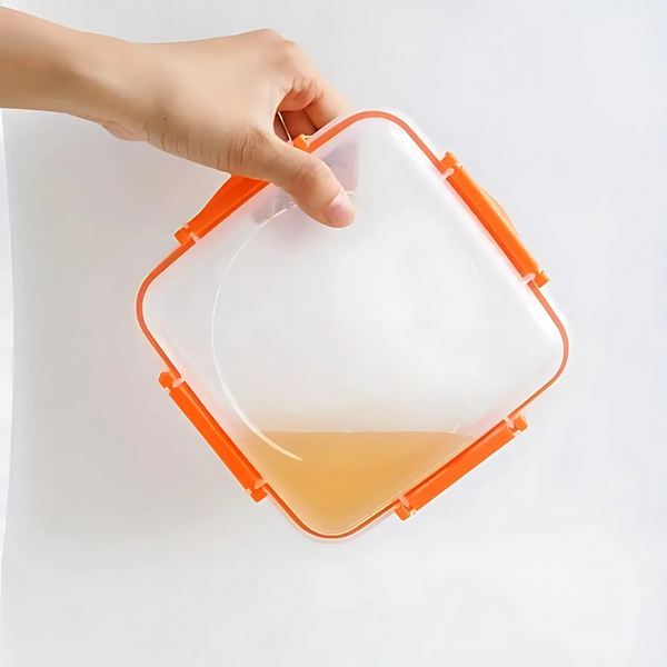 Milex 3-Piece Lunchbox Set – Microwave-Safe Food Storage | Colours May Vary – 2 Pack