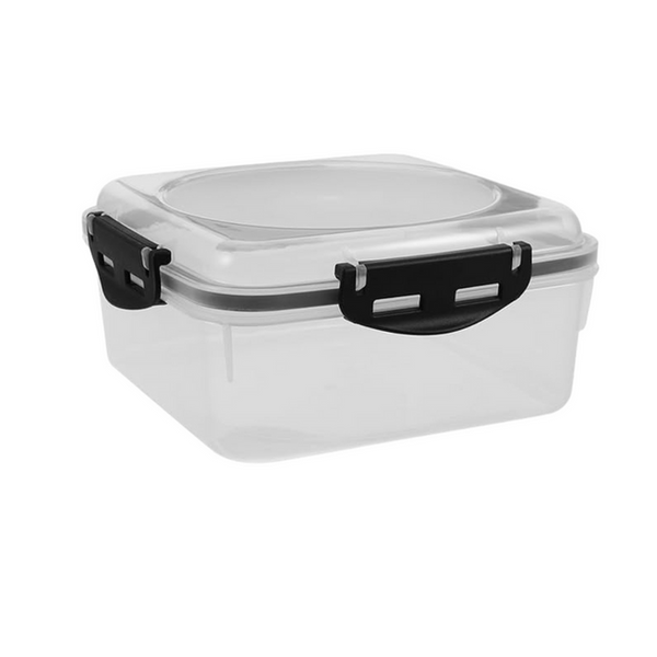 Milex 3-Piece Lunchbox Set – Microwave-Safe Food Storage | Colours May Vary – 2 Pack