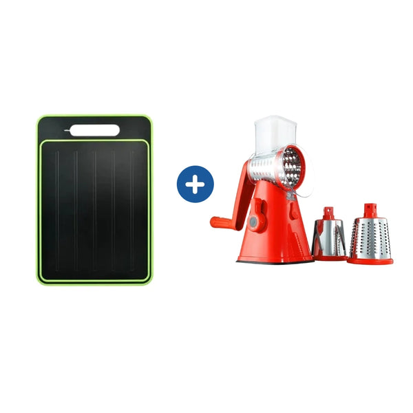 Homemax Kitchen Prep Set – 4-in-1 Chopping & Defrosting Board with NutriSlicer
