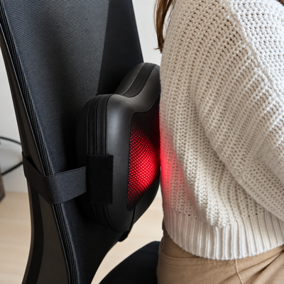 Igia Car & Home Massager – Deep-Kneading Shiatsu Massage Cushion with Heat