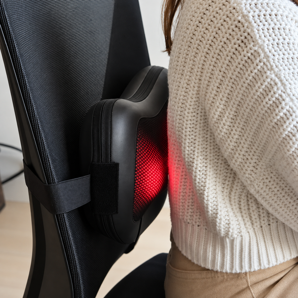 Igia Car & Home Massager – Deep-Kneading Shiatsu Massage Cushion with Heat