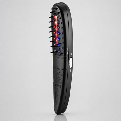 Aragan Secret & Igia Hair Care Set – Argan Oil Leave-In Treatment with Laser & LED Hair Therapy Comb
