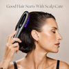 Aragan Secret & Igia Hair Care Set – Argan Oil Leave-In Treatment with Laser & LED Hair Therapy Comb