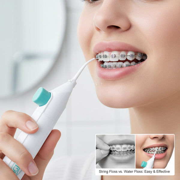 Igia Complete Oral Care Set – High-Pressure Water Flosser & Rechargeable Sonic Plaque Remover