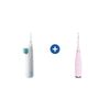 Igia Complete Oral Care Set – High-Pressure Water Flosser & Rechargeable Sonic Plaque Remover