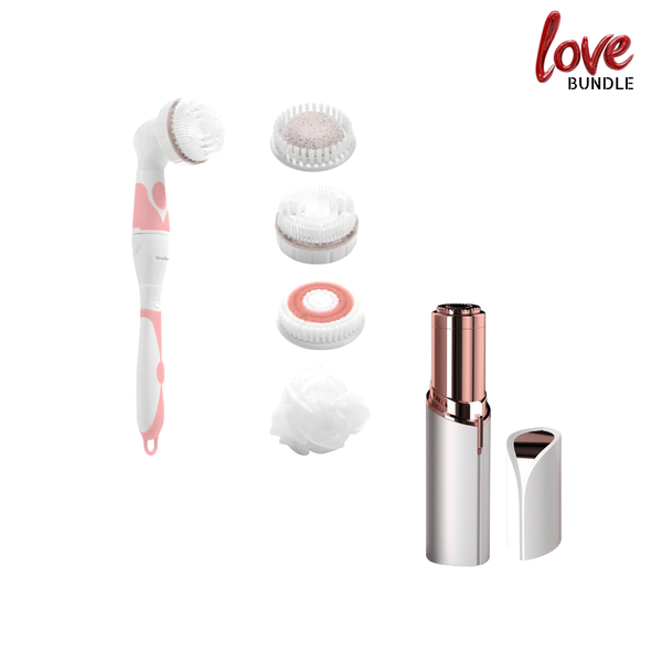 Igia Pure Perfection Body Brush + Igia Flawless Facial Hair Remover