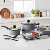 Milex 7pc Pressed Aluminium Cookware Set
