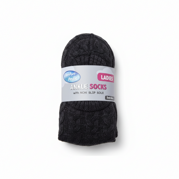 Comfort Pedic Ankle Socks | Assorted Colours
