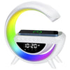 LED Wireless Charging Speaker Clock - Homemark